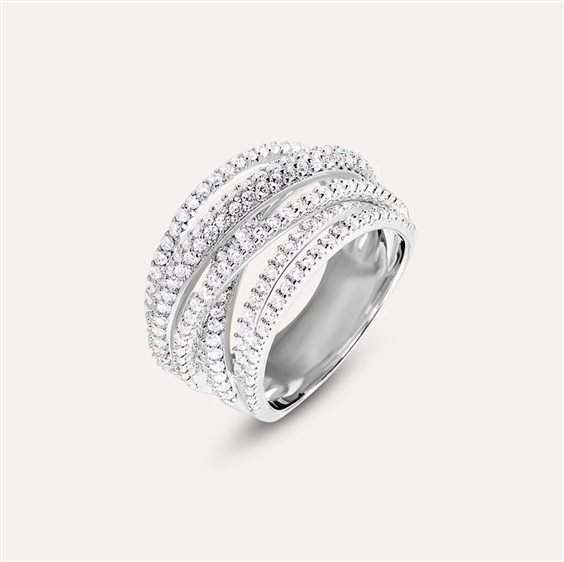Anneau Stroili Oro Femme in Argent Cubic Zirconia 1699505 - 1699505